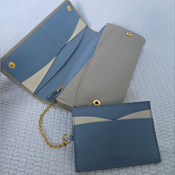 Prada Saffiano Leather Long Wallet - Picture 5 of 12